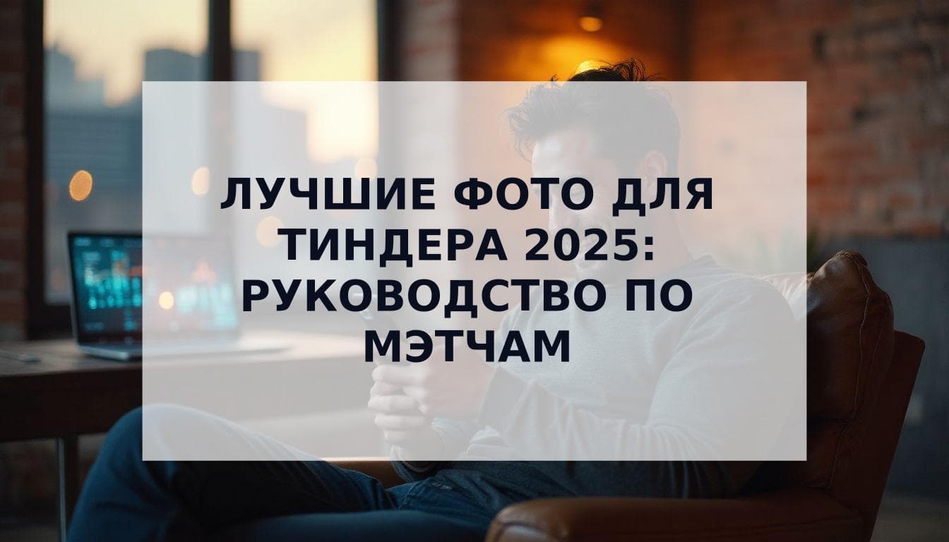 Cover Image for Лучшие фото для Тиндера 2025: Полное руководство по статистике и AI