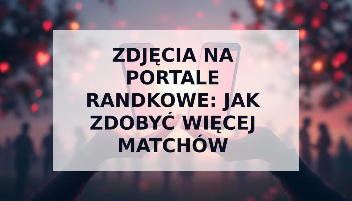 Cover Image for Zdjęcia na portale randkowe: Kompletny przewodnik, by zdobyć więcej matchów w 2025