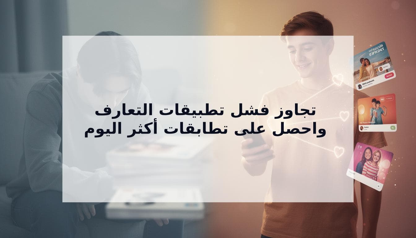 Cover Image for هل تشعر بأنك غير مرئي؟ كيفية التعامل مع فشل تطبيقات التعارف ومضاعفة تطابقاتك ثلاث مرات