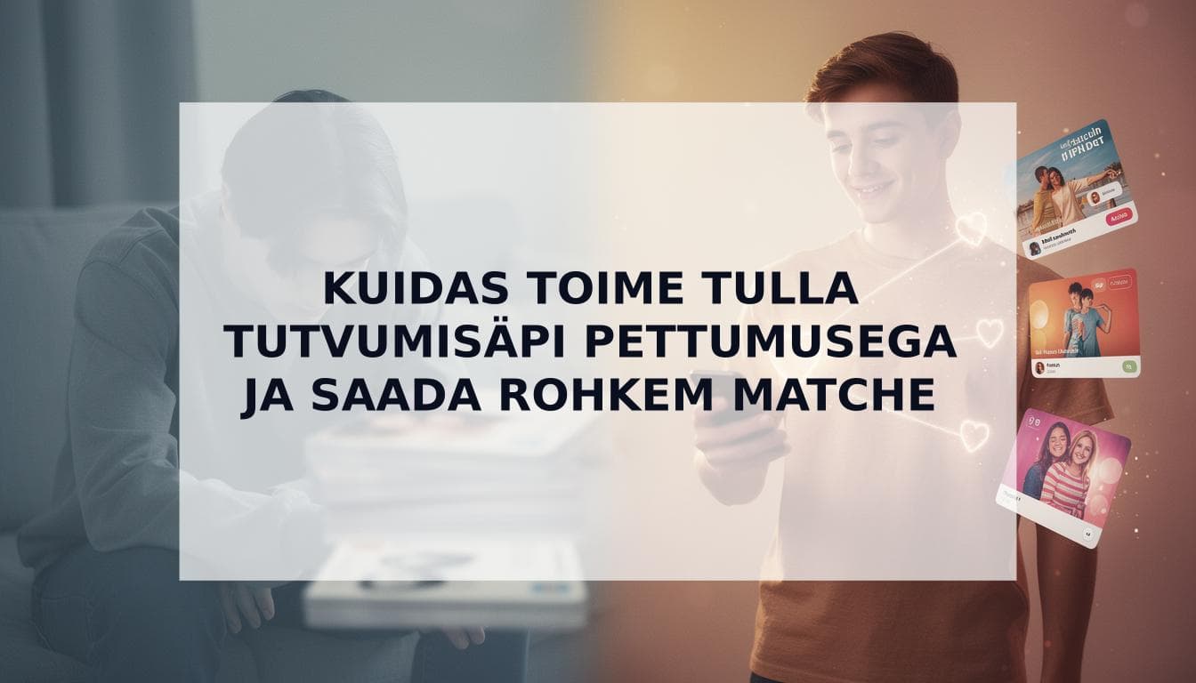 Cover Image for Kas tunned end nähtamatuna? Kuidas toime tulla tutvumisäpi pettumusega ja kolmekordistada oma matche