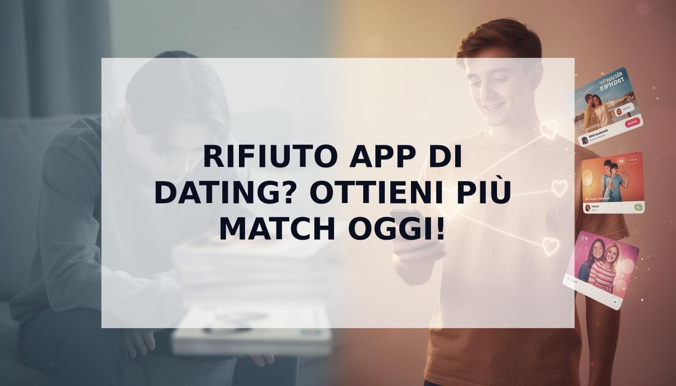 Cover Image for Ti senti invisibile? Come affrontare il rifiuto app di dating e triplicare i tuoi match