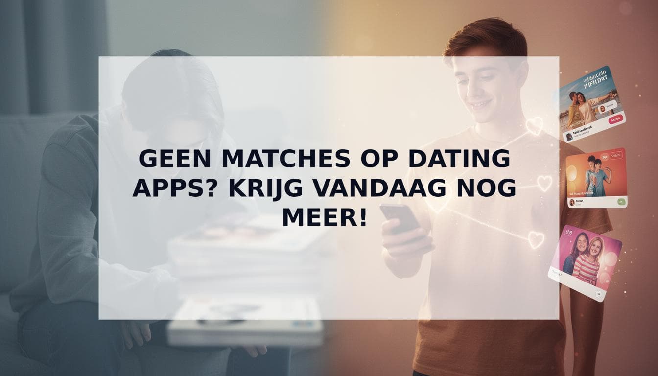 Cover Image for Voel je je onzichtbaar? Zo ga je om met geen matches op dating apps en verdrievoudig je je aantal matches.