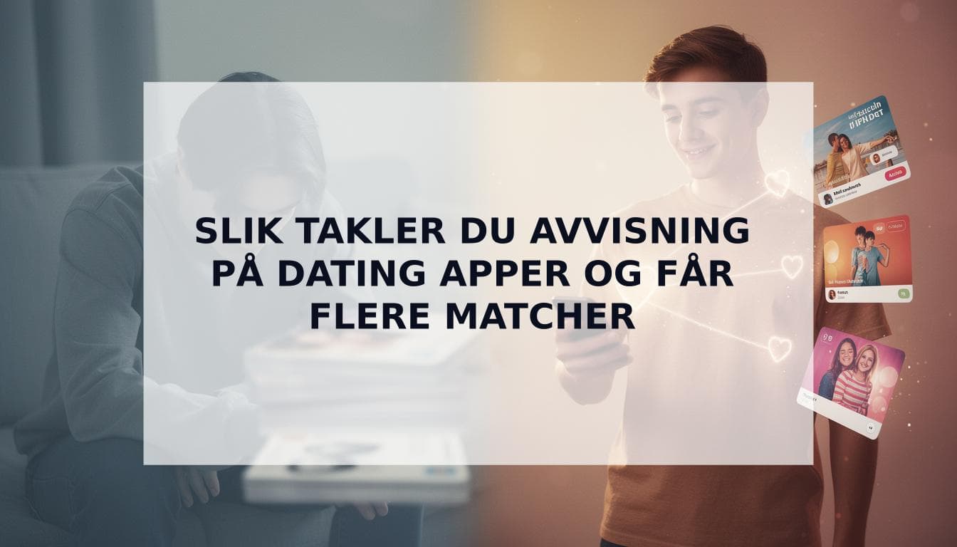 Cover Image for Føler du deg usynlig? Slik takler du avvisning på dating apper og tredobler matchene dine