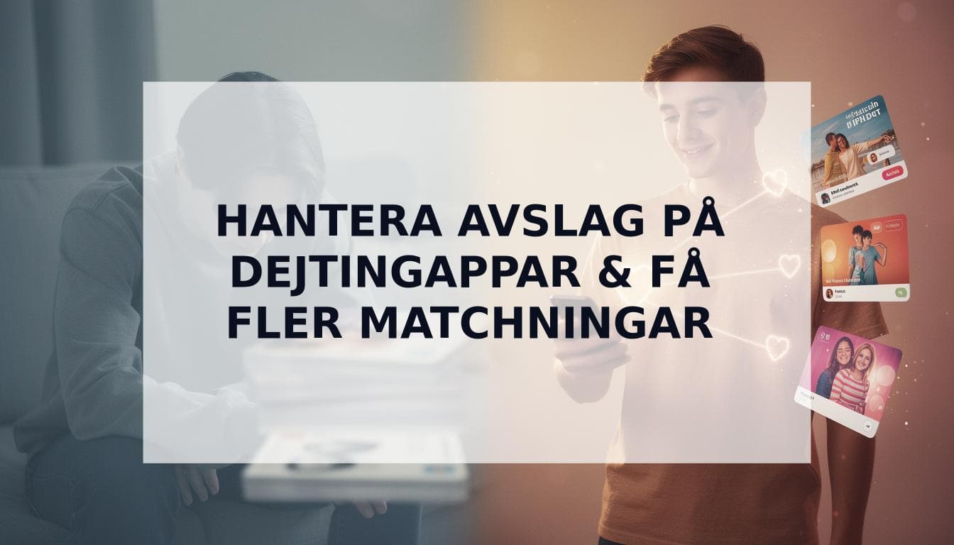 Cover Image for Känner du dig osynlig? Så hanterar du **avvisande på dejtingappar** och **dubblar dina matchningar**