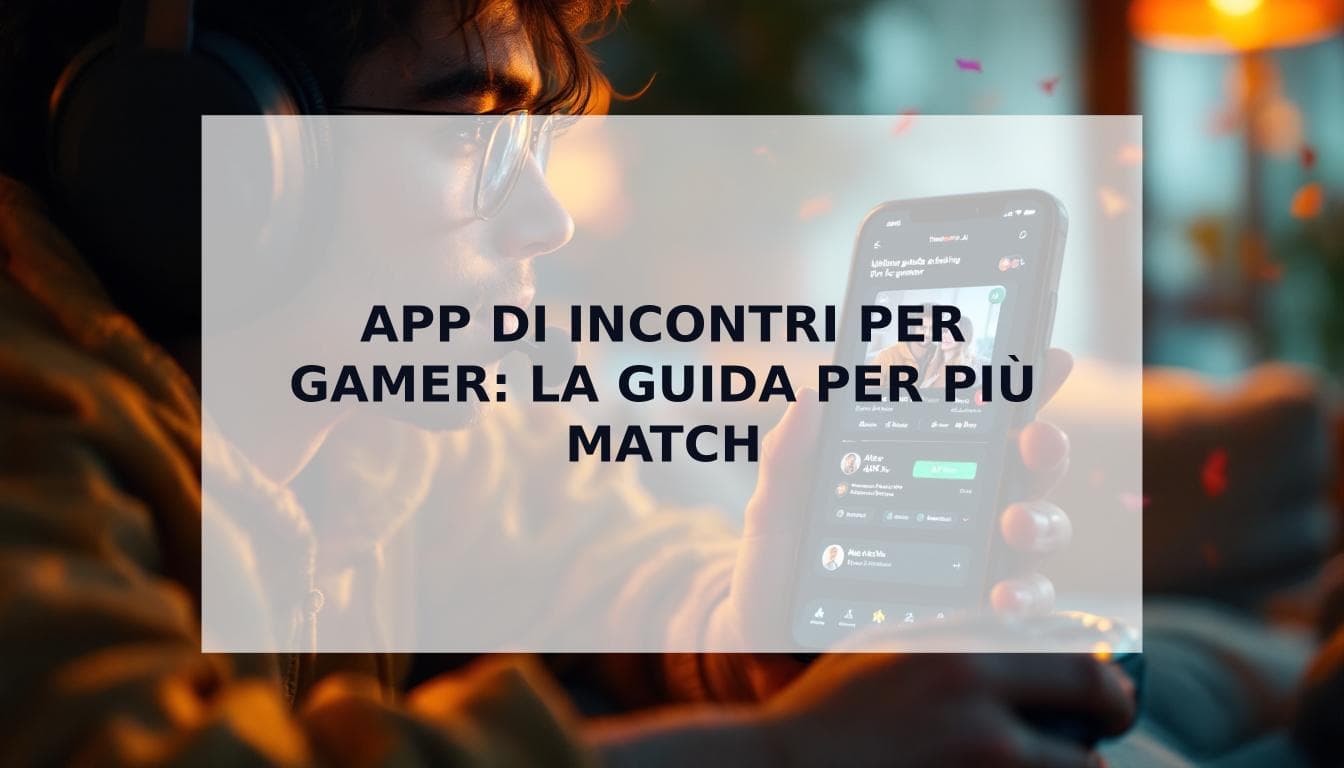 Cover Image for La guida definitiva al dating per gamer: profili migliori, più match