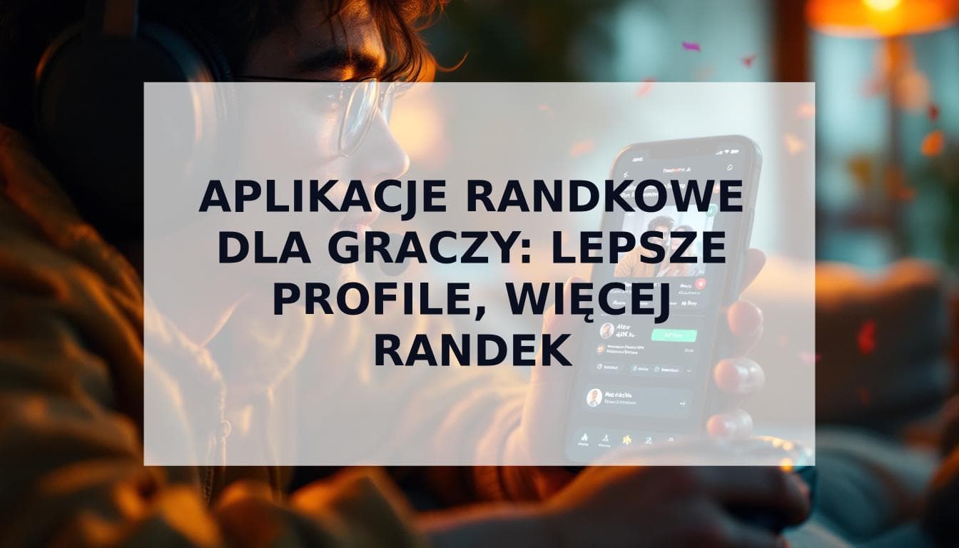 Cover Image for Aplikacje randkowe dla graczy: Kompletny przewodnik po lepszym profilu i większej liczbie dopasowań