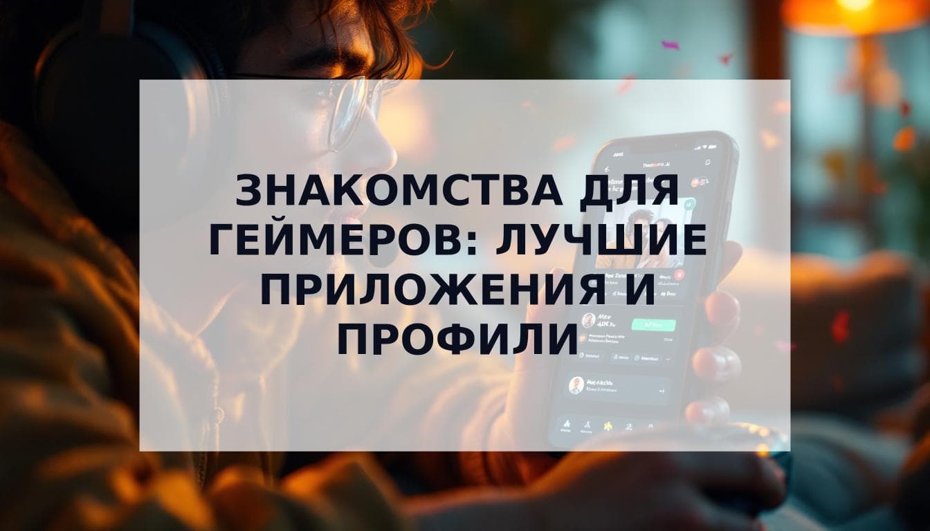 Cover Image for Знакомства для геймеров: создай идеальный профиль и получи больше мэтчей