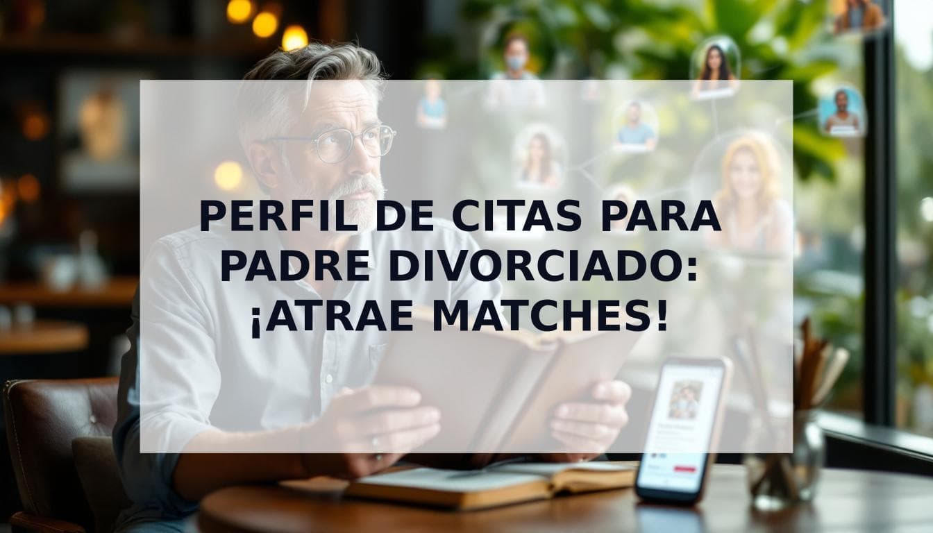 Cover Image for Citas como padre divorciado: Crea un perfil que atraiga matches de calidad