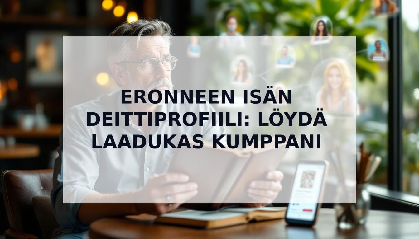 Cover Image for Eronneen isän treffailu: Näin luot deittiprofiilin, joka vetää puoleensa laadukkaita kumppaneita