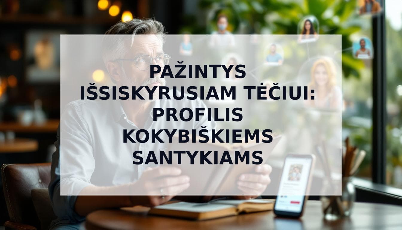 Cover Image for Pažintys išsiskyrusiam tėčiui: kaip sukurti profilį, kuris pritrauks kokybiškus santykius