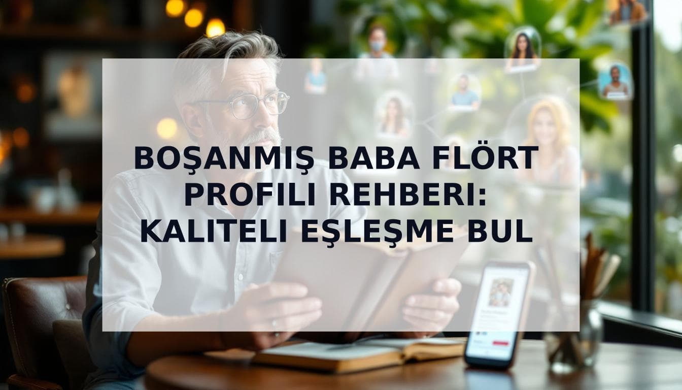 Cover Image for Boşanmış Baba Olarak Flört: Kaliteli Eşleşmeler Çeken Bir Profil Oluşturma Rehberi
