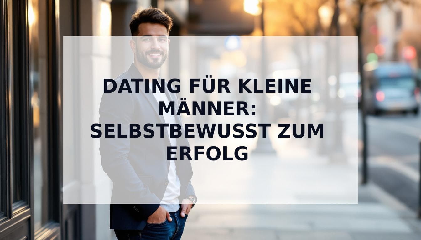 Cover Image for Dating fĂŒr kleine MĂ€nner: Der ultimative Guide, um groĂ rauszukommen