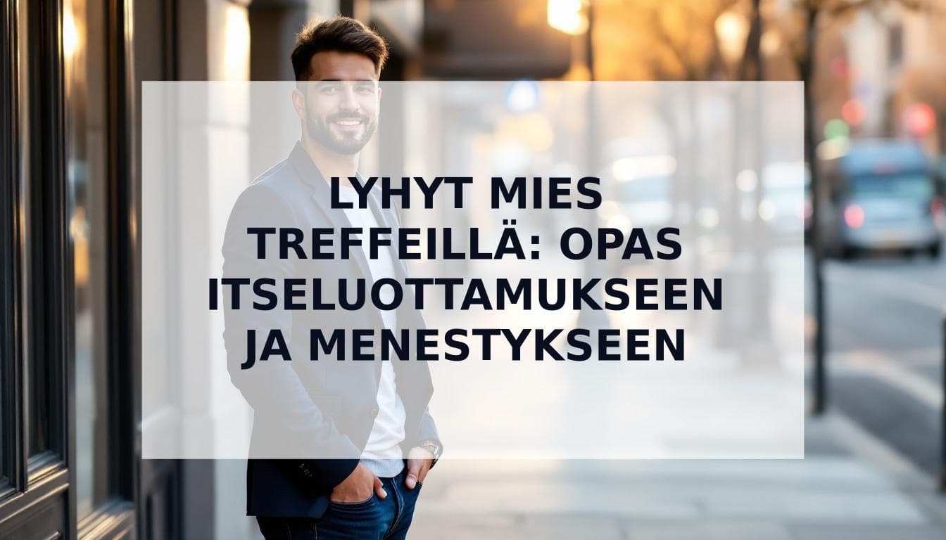 Cover Image for Lyhyt mies treffeillä: Lopullinen opas itseluottamukseen ja menestykseen