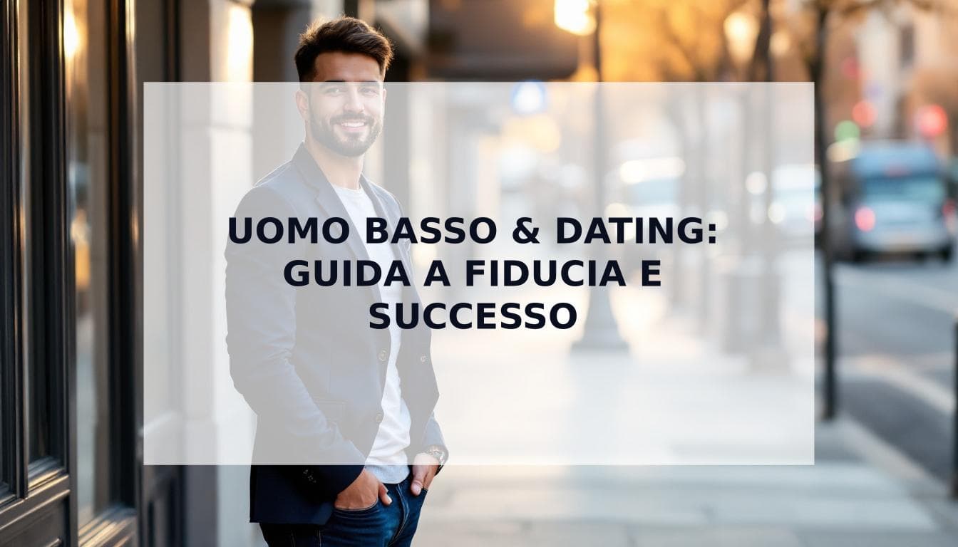 Cover Image for Consigli Incontri Uomo Basso: La Guida Definitiva per Sentirsi al Top