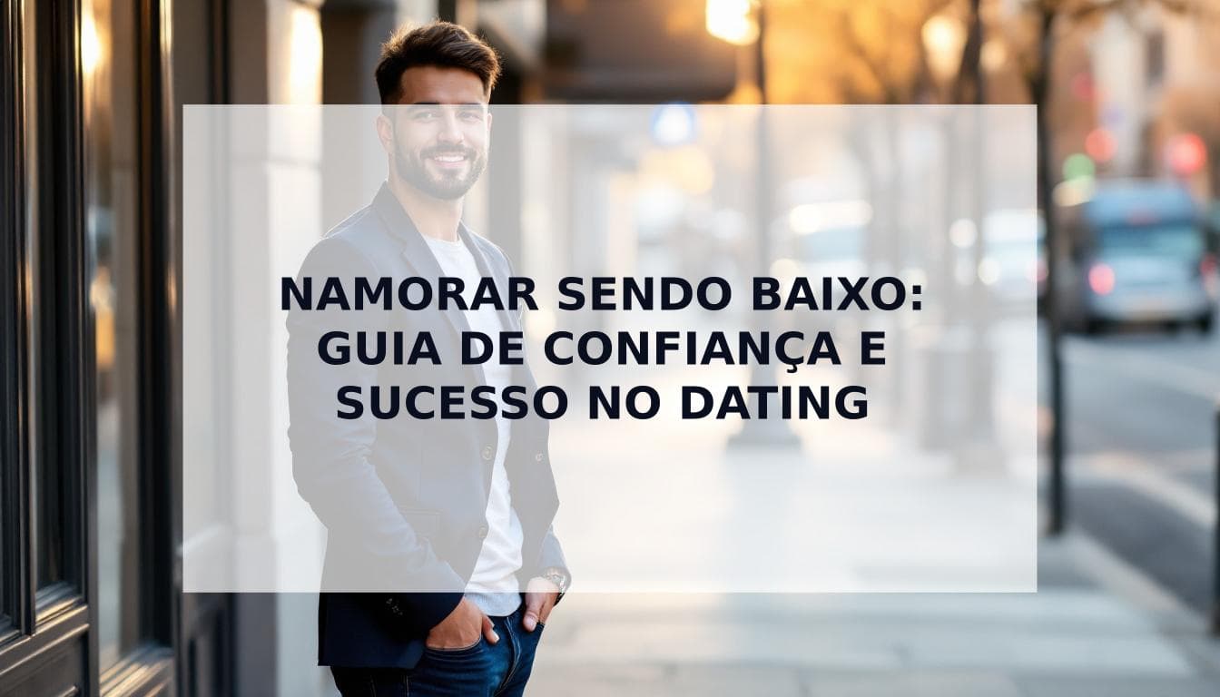 Cover Image for Namorar Sendo Baixo: O Guia Definitivo para Te Ergueres e Ter Sucesso