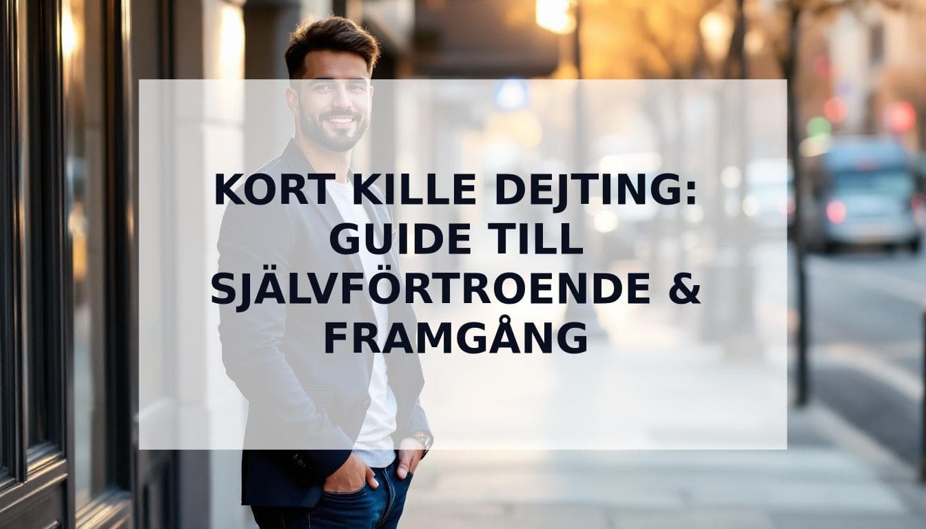 Cover Image for Kort kille dejting: Din ultimata guide till att stÄ stadigt