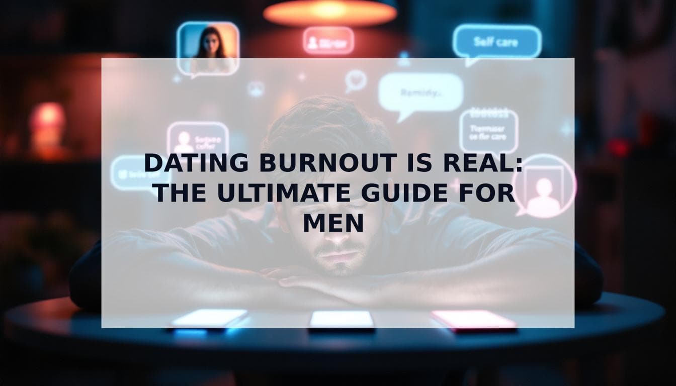 Cover Image for Dating Burnout Is Real: Why Men Get It and How to Fix It