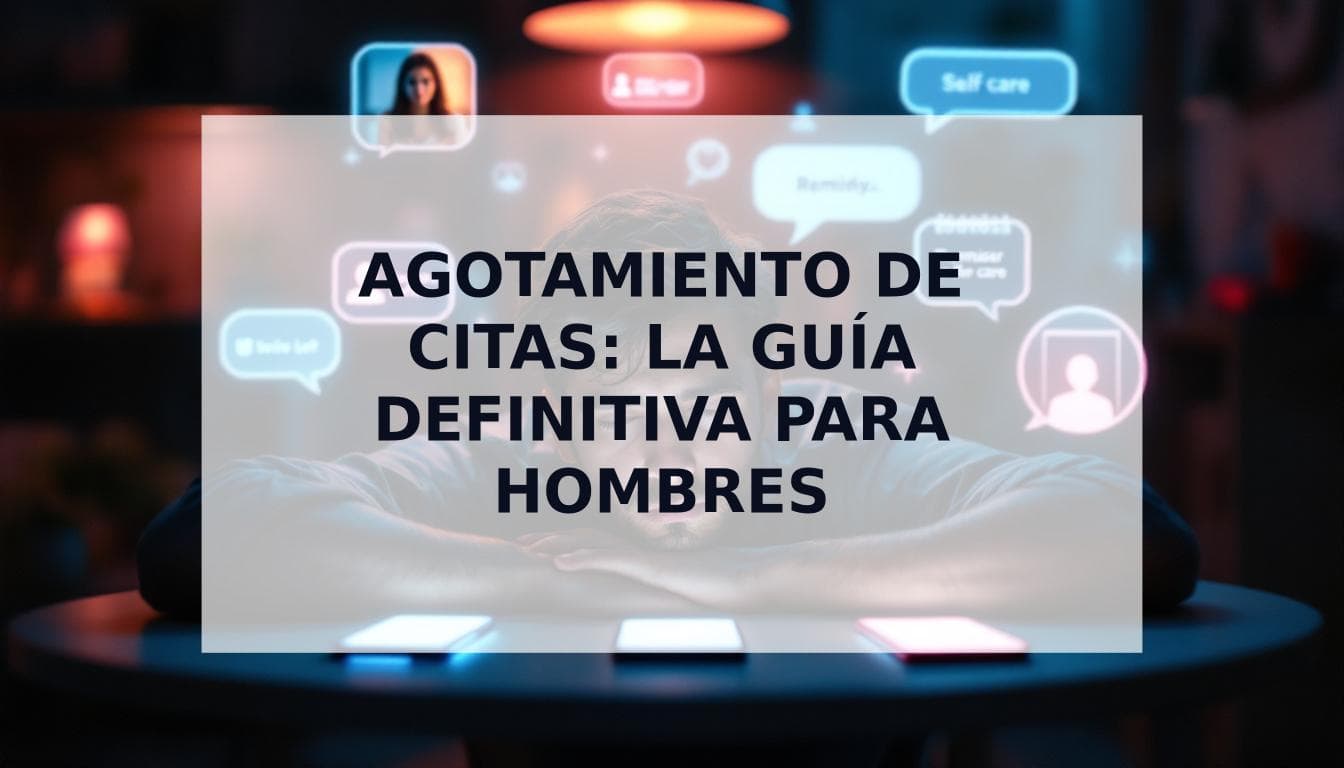 Cover Image for El agotamiento de citas es real: por qué lo sufren los hombres y cómo solucionarlo