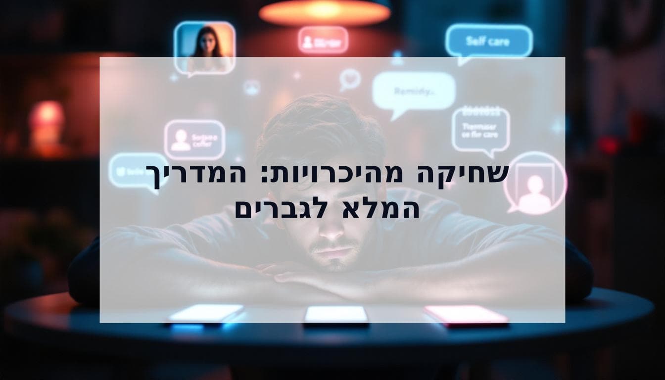 Cover Image for שחיקה מהיכרויות היא אמיתית: למה גברים חווים אותה ואיך לצאת מזה