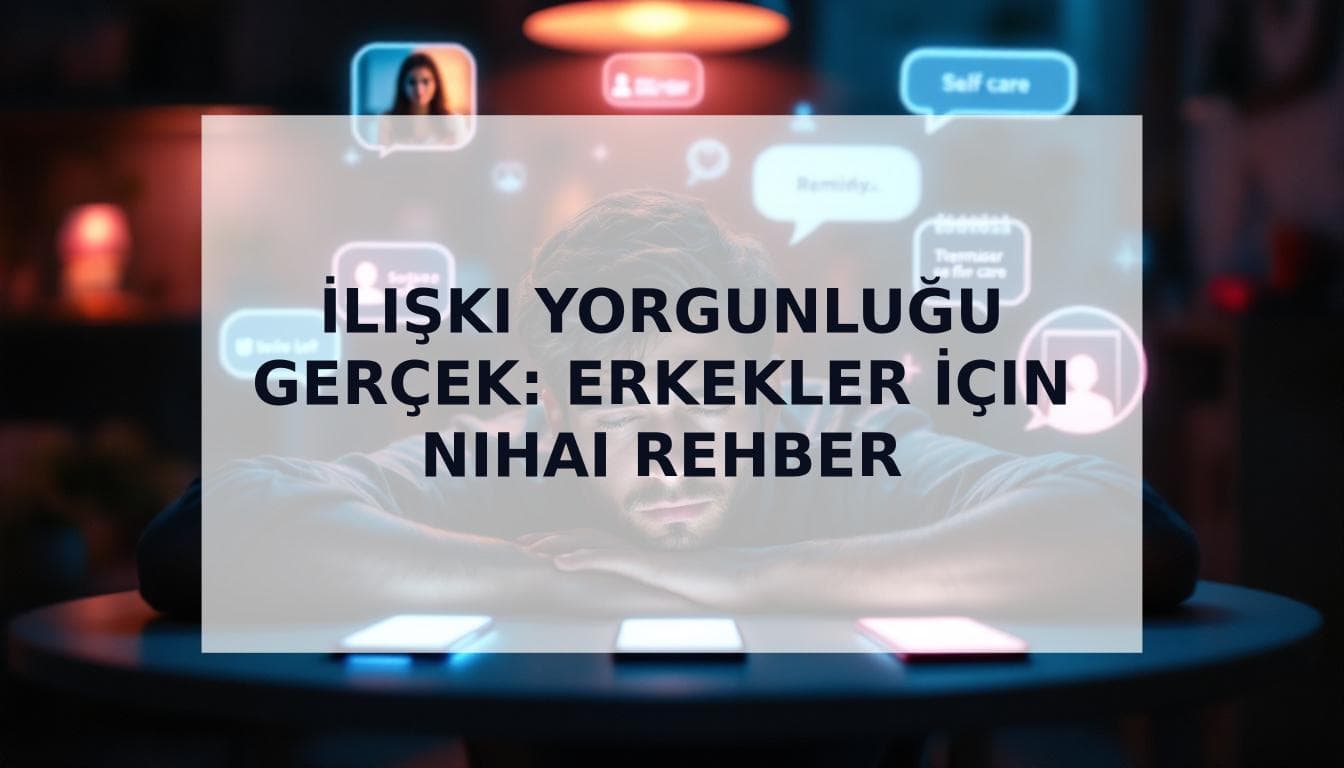 Cover Image for İlişki Yorgunluğu Gerçek: Erkekler Neden Yaşar ve Nasıl Aşılır?