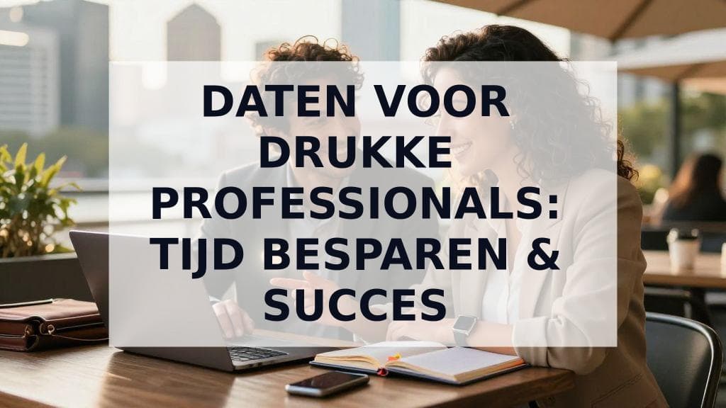 Cover Image for Daten voor drukke professionals: De ultieme gids voor tijd besparen en succes
