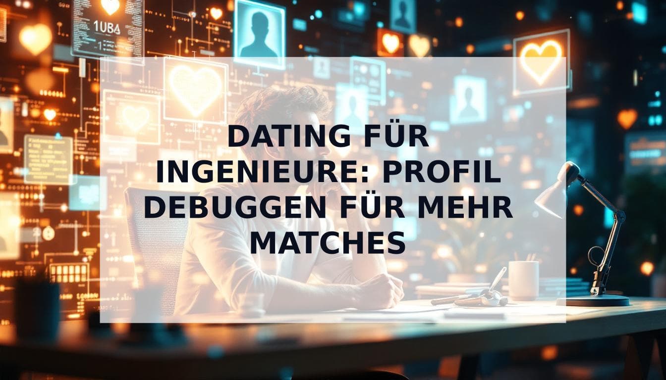 Cover Image for Dating Tipps fĂŒr Ingenieure: Wie Du Dein Profil debuggst und mehr Matches generierst