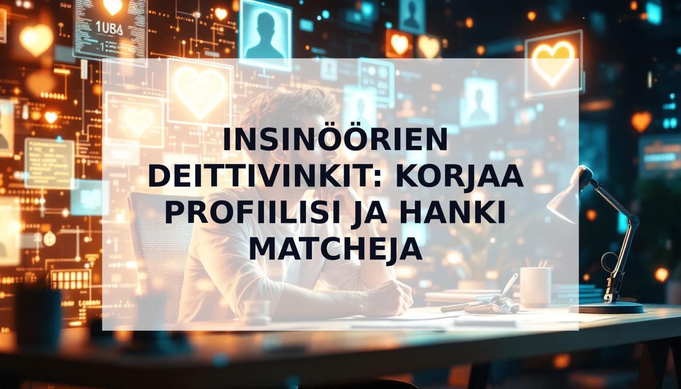 Cover Image for Insinöörien deittivinkit: Näin korjaat profiilisi ja saat enemmän matcheja