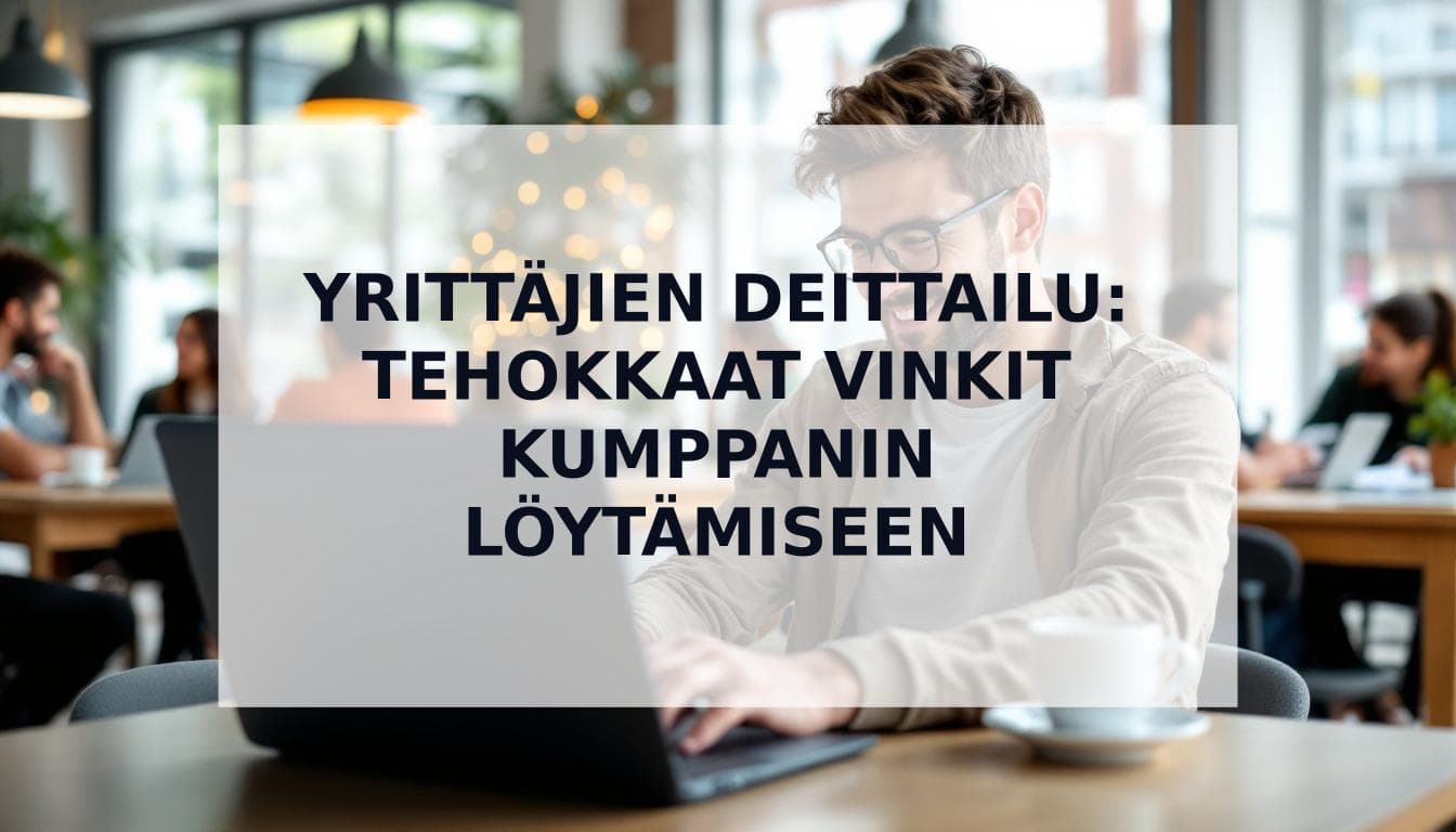 Cover Image for Yrittäjien deittailu: Korkean tuoton opas kumppanin löytämiseen