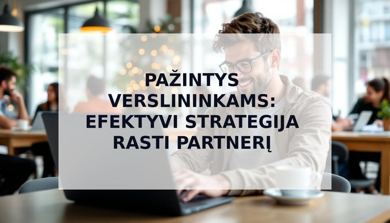 Cover Image for Pažintys verslininkams: Efektyvi strategija rasti partnerį