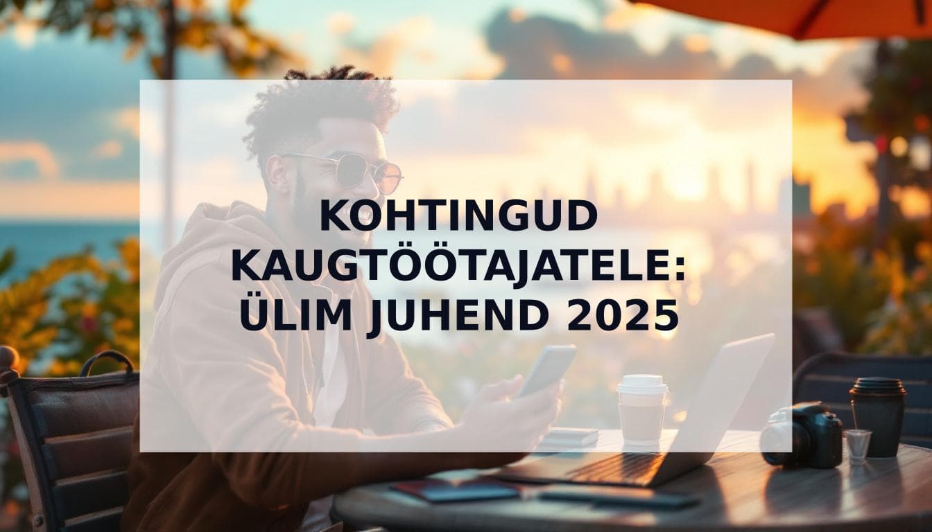 Cover Image for Kohtingud kaugtöötajatele ja digitaalsetele nomaadidele: Ülim juhend (2025)