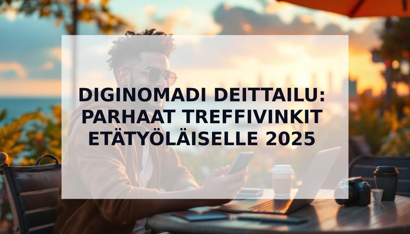 Cover Image for Perimmäinen opas: Diginomadi deittailu ja etätyöläisen treffivinkit (2025)