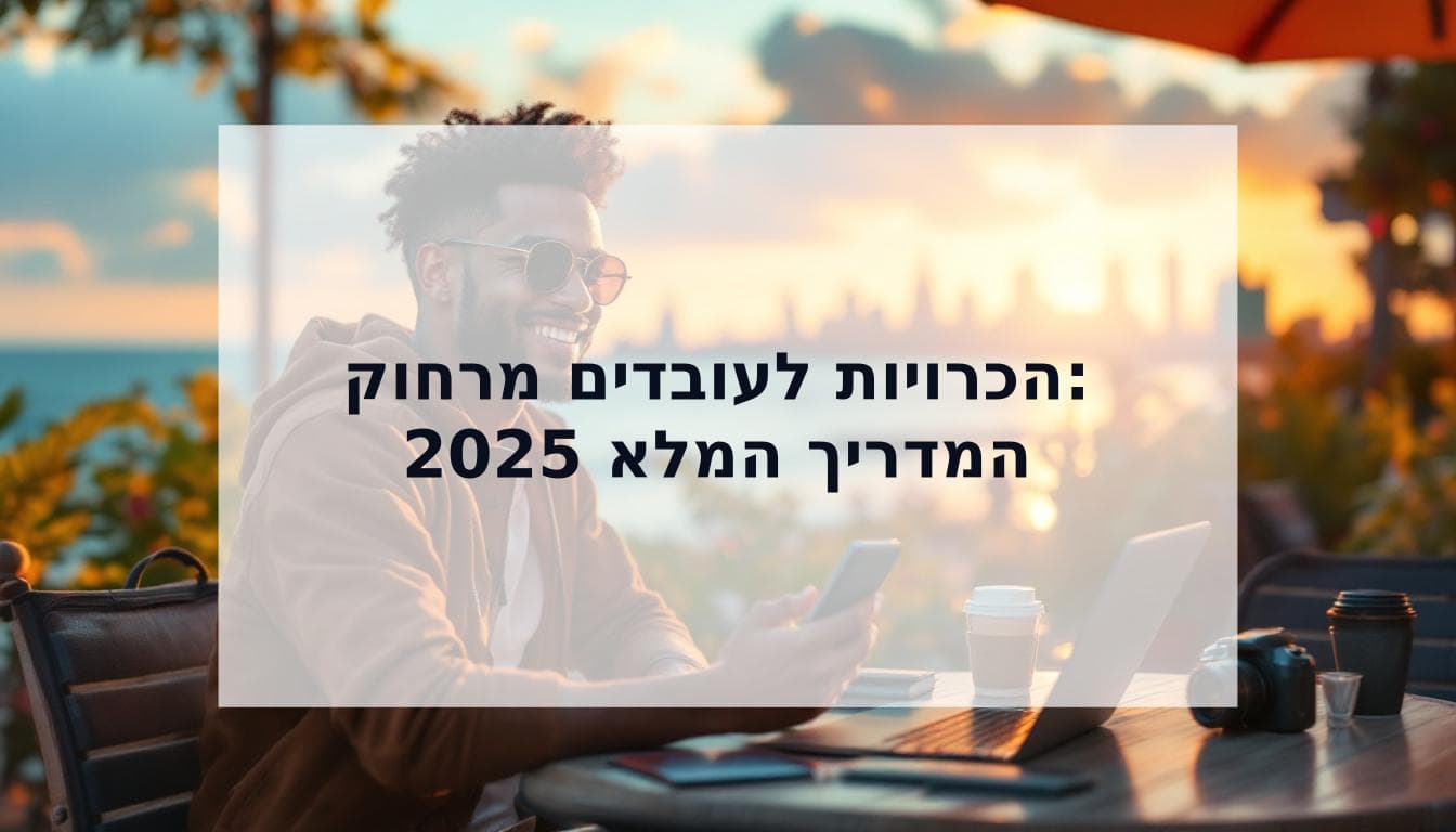 Cover Image for המדריך המלא להכרויות לעובדים מרחוק ולדייטים לנוודים דיגיטליים (2025)