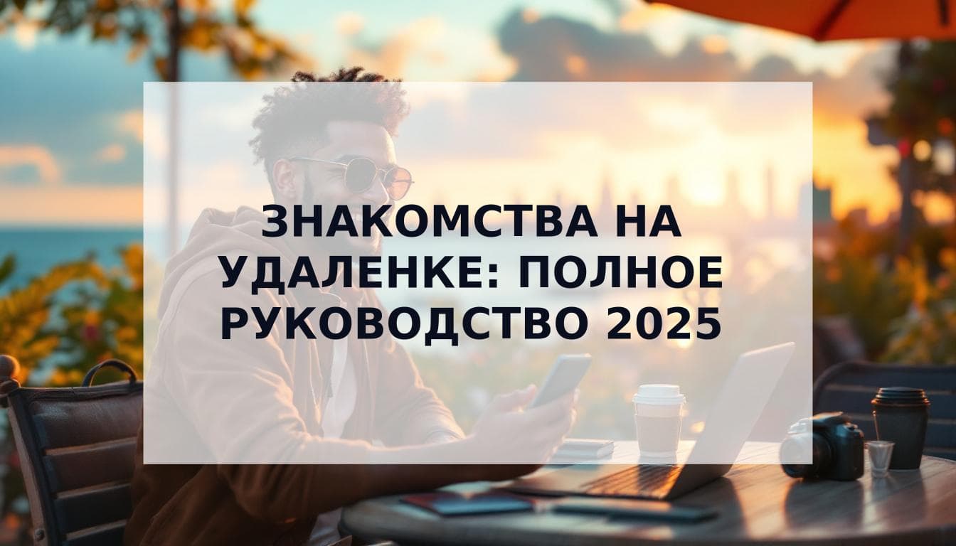 Cover Image for Полное руководство по знакомствам на удаленке для цифровых кочевников и фрилансеров (2025)