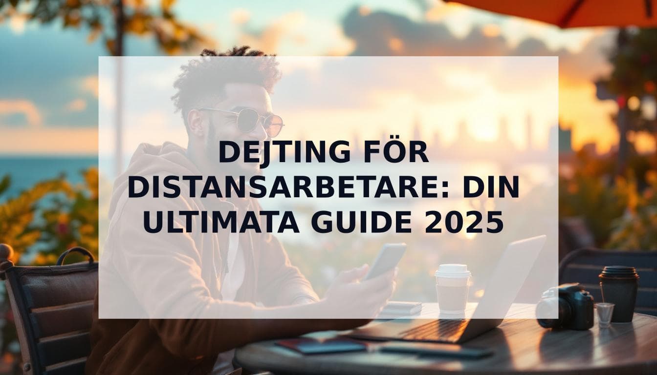 Cover Image for Den ultimata guiden till dejting för distansarbetare & digitala nomader (2025)