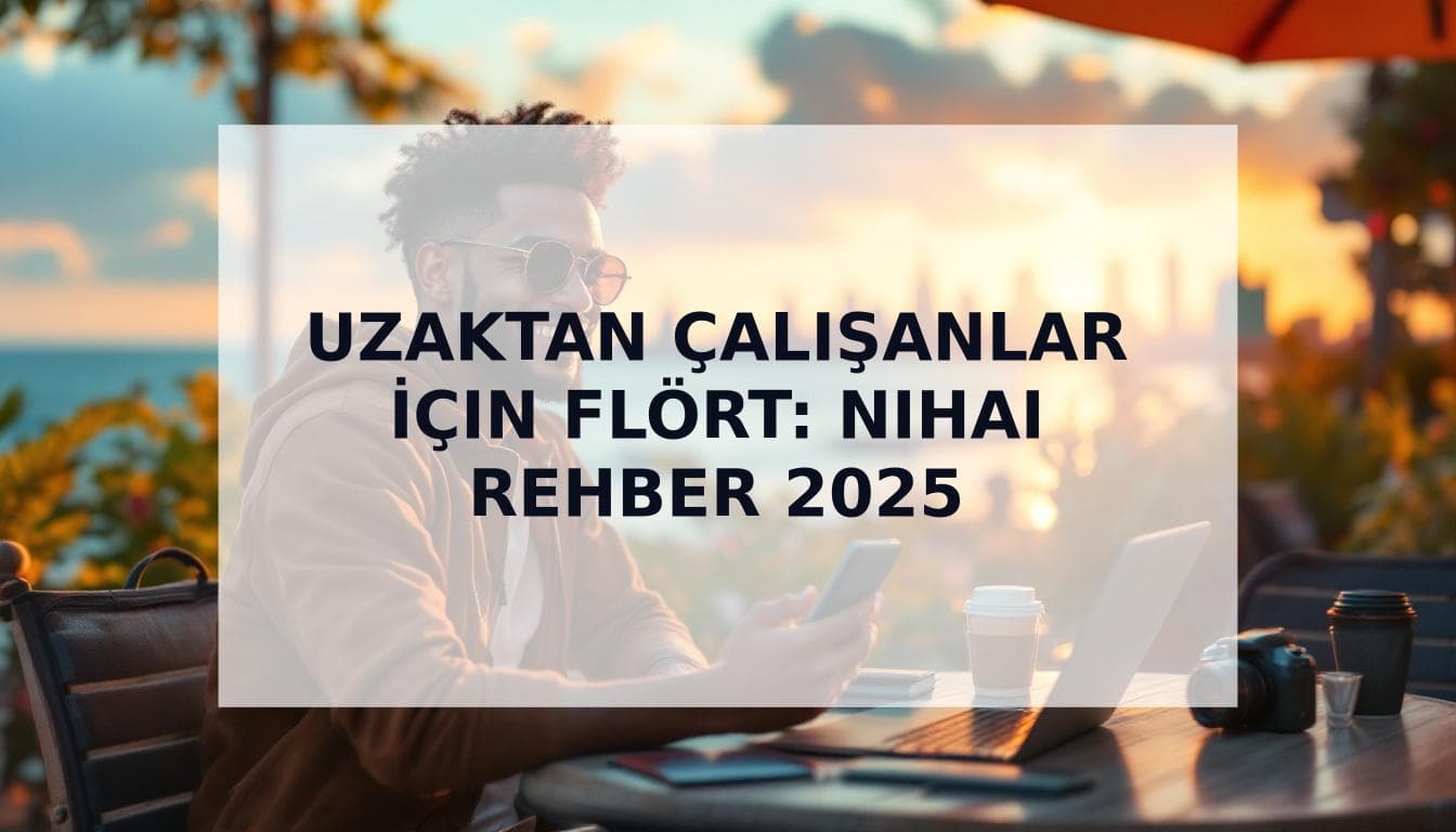 Cover Image for Uzaktan Çalışma Hayatında Flört: Dijital Göçebeler İçin Nihai Rehber (2025)