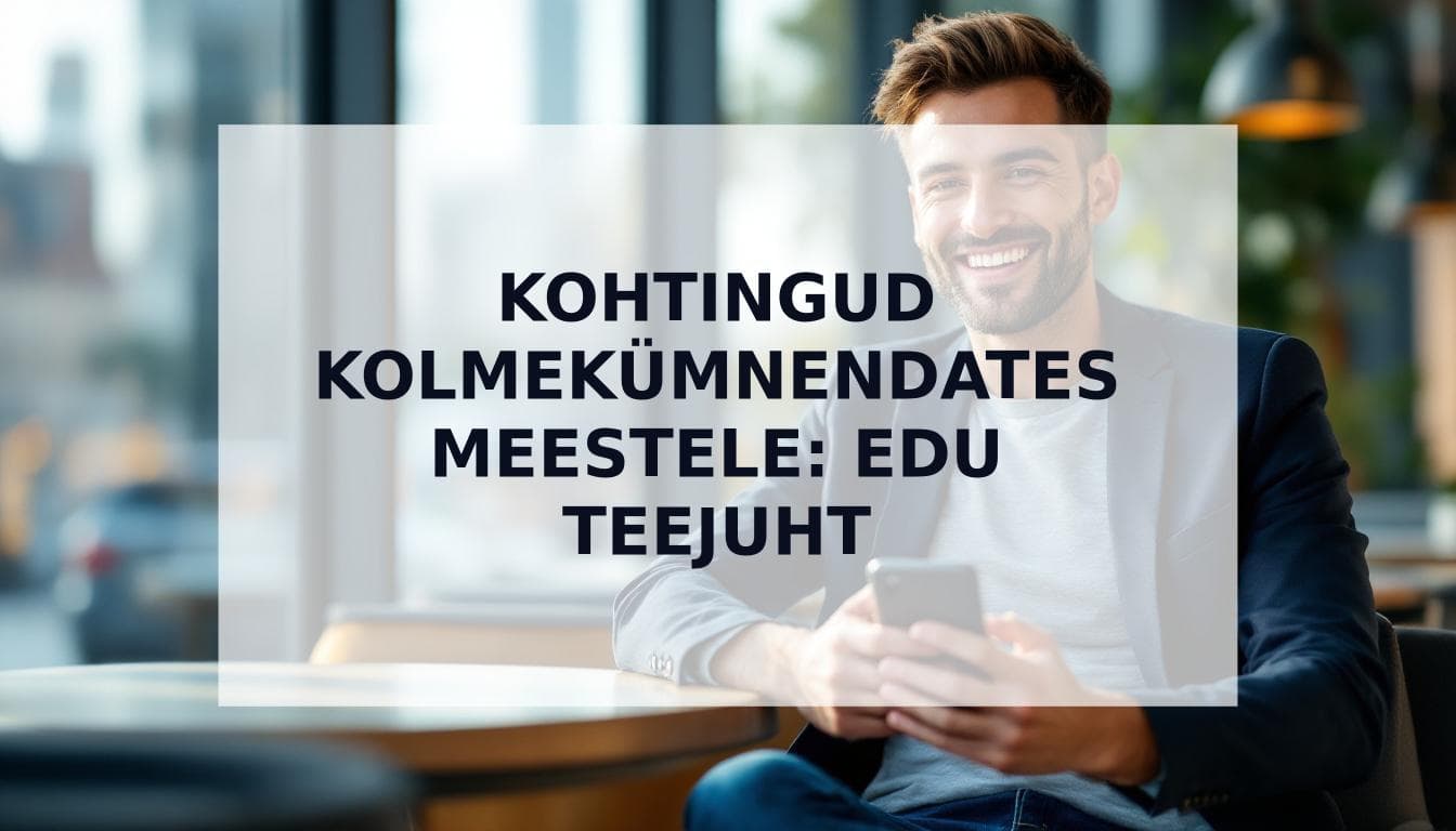 Cover Image for Miks kohtingud kolmekümnendates meestele nõuavad uut strateegiat?