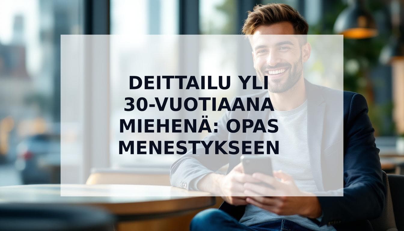 Cover Image for Deittailu yli kolmekymppisenä miehenä: Suorapuheinen opas menestykseen