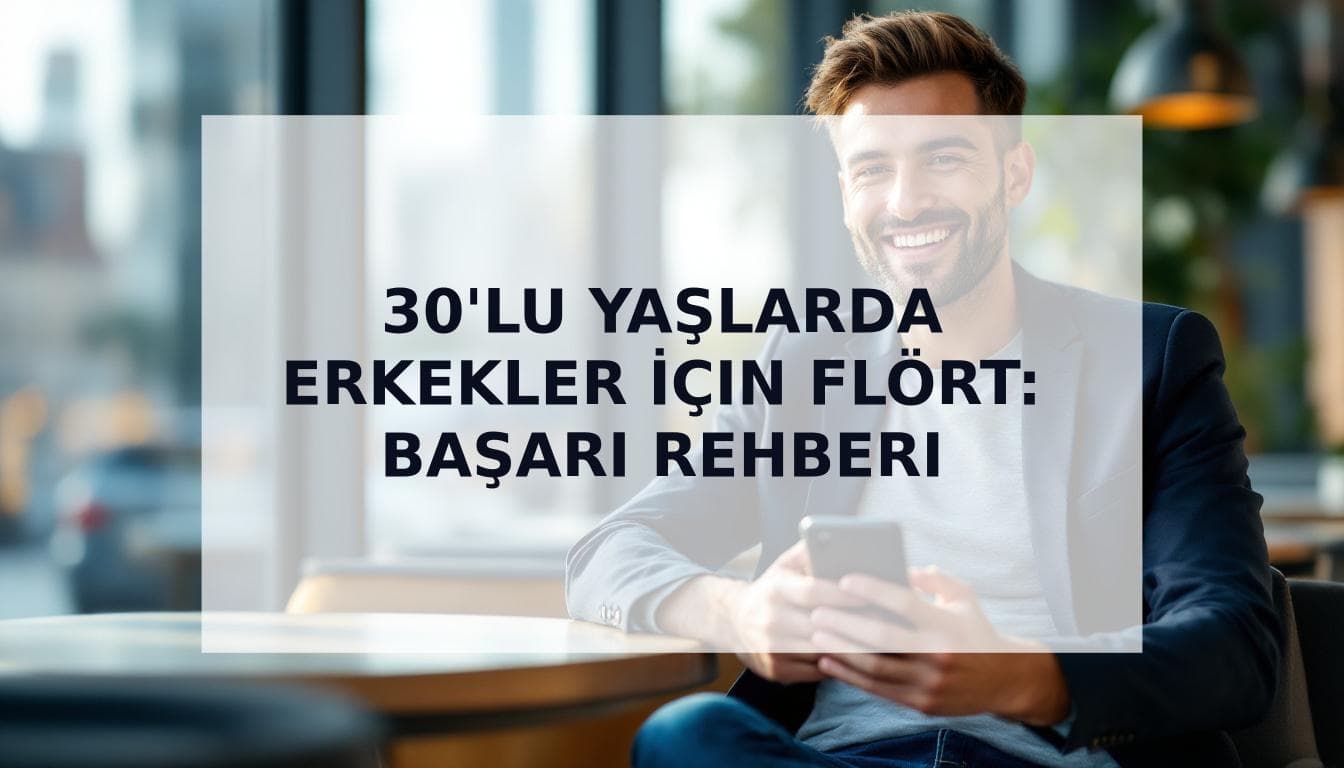 Cover Image for 30'lu Yaşlarda Erkekler İçin Flört: Başarıya Giden Net Rehber