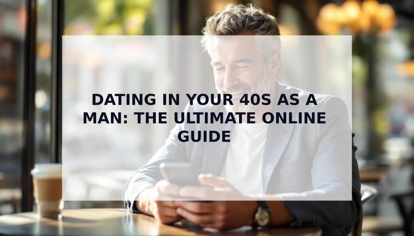 Cover Image for Dating in Your 40s as a Man: The No-Nonsense Guide to Winning Online