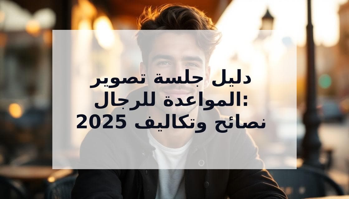 Cover Image for دليل جلسة تصوير المواعدة للرجال: صور تجذب المطابقات في 2025