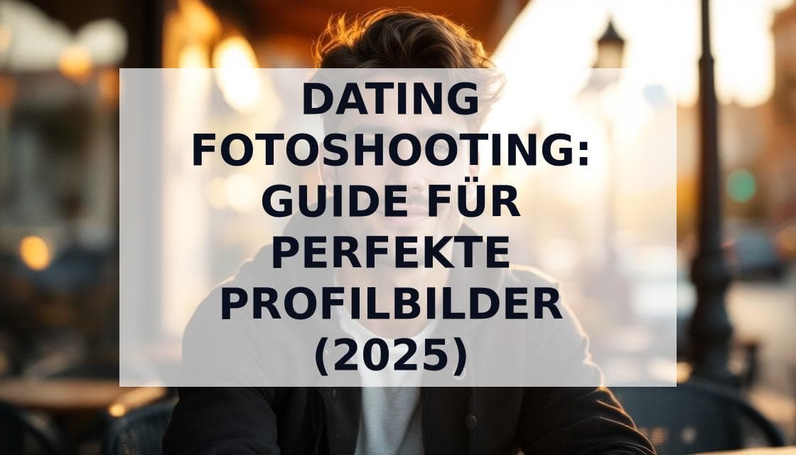Cover Image for Dating Fotoshooting: Der ultimative Guide für mehr Matches in 2025