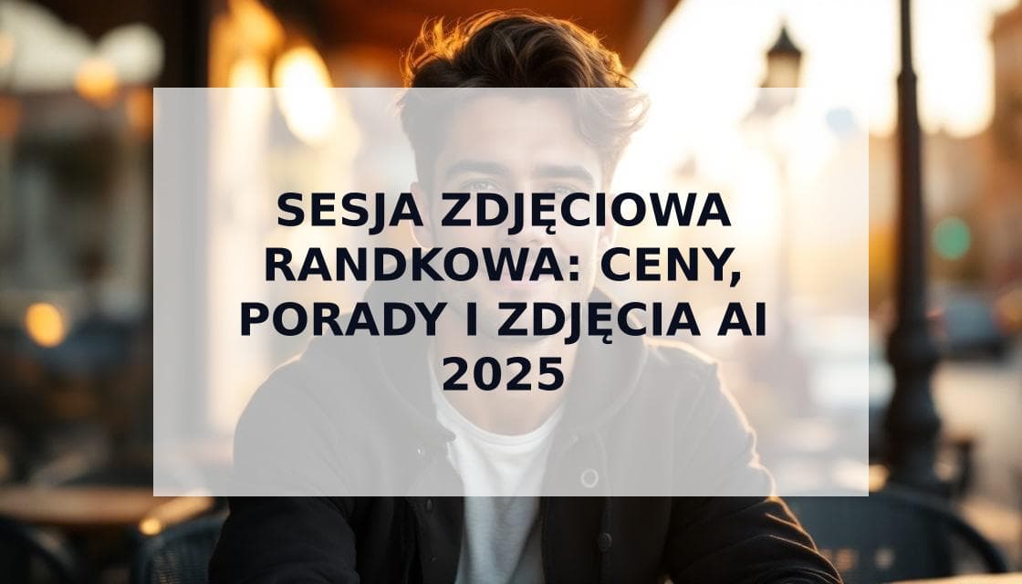 Cover Image for Sesja Zdjęciowa Randkowa: Przewodnik 2025 Jak Zdobyć Więcej Dopasowań