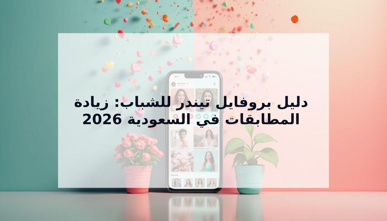Cover Image for دليل تحسين بروفايل تيندر: 6 خطوات لزيادة المطابقات في السعودية والخليج 2026