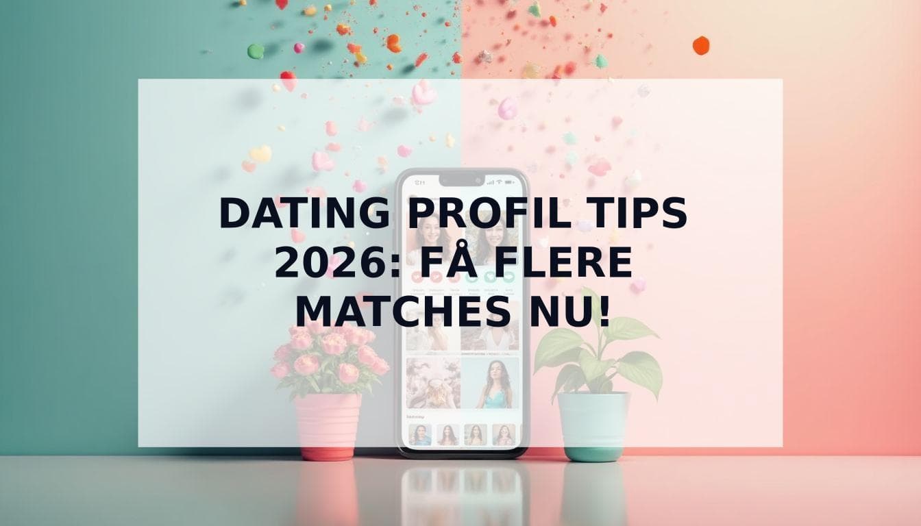 Cover Image for Dating Profil Tips: Den Ultimative 5-Trins Tjekliste til Flere Matches (2026)
