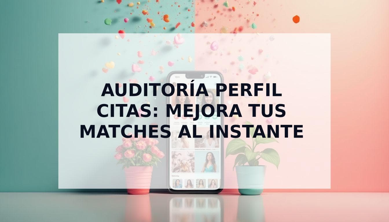 Cover Image for Auditoría definitiva de tu perfil de citas: 5 pasos para mejorar tus matches al instante