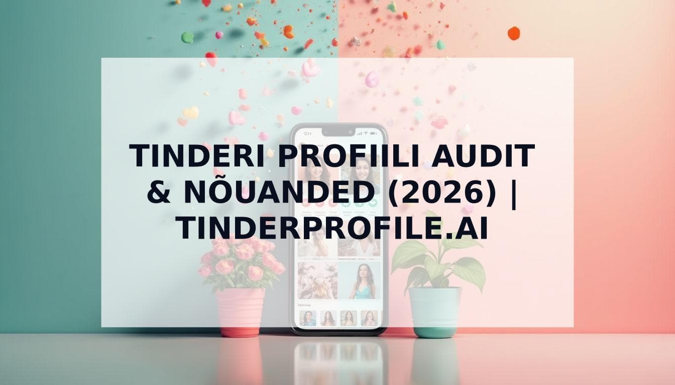 Cover Image for Tinderi Profiili Audit 2026: 5-Astmeline Kontroll-leht Rohkemate Matchide Saamiseks