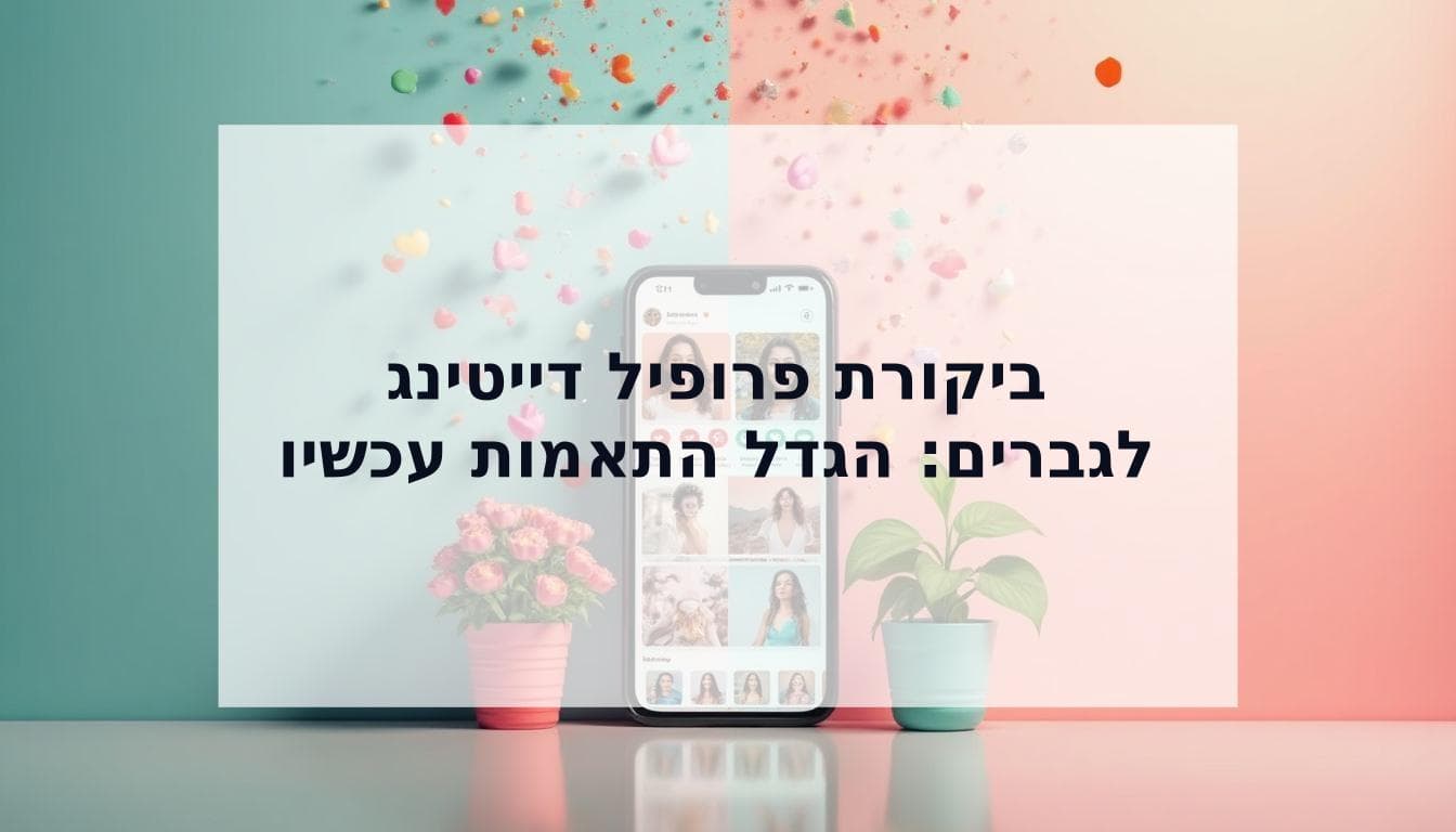 Cover Image for ביקורת פרופיל הדייטינג האולטימטיבית: צ'קליסט ב-5 שלבים להגדלת ההתאמות שלך באופן מיידי