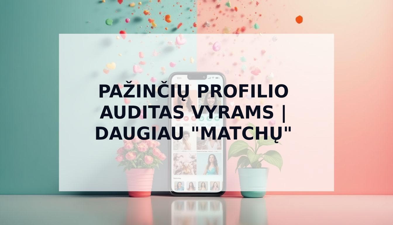 Cover Image for Aukščiausios klasės pažinčių profilio auditas: 5 žingsnių kontrolinis sąrašas, kad iškart gautum daugiau "matchų".