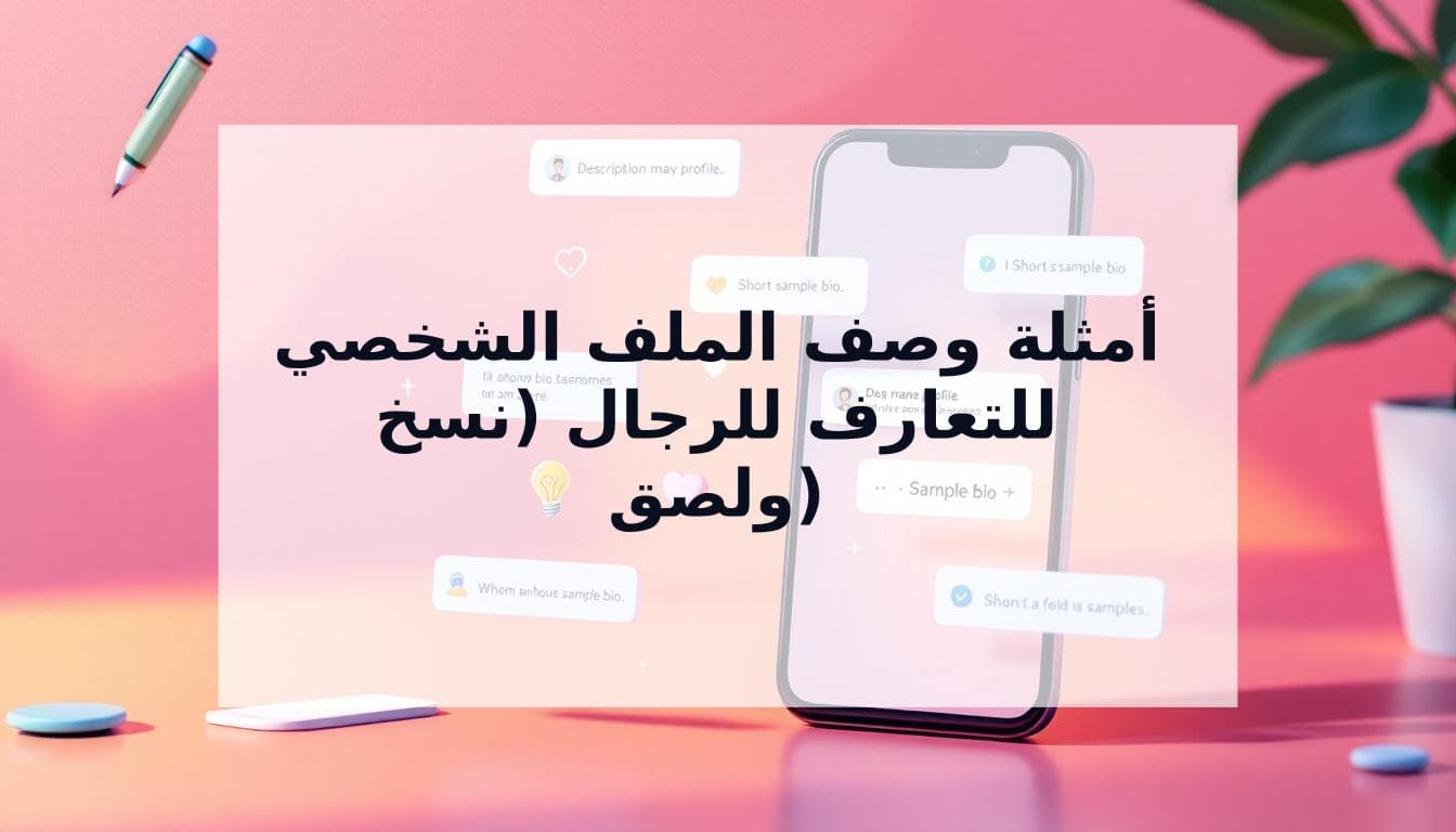 Cover Image for الدليل الشامل لكتابة وصف ملفك الشخصي للتعارف (+15 مثالاً للرجال)
