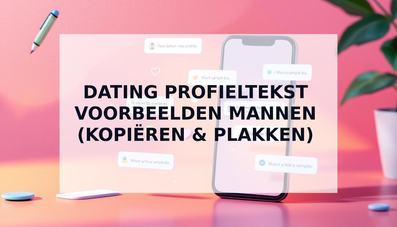 Cover Image for De Ultieme Gids: Dating Profieltekst Voorbeelden voor Mannen (+15 Tips!)